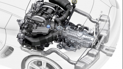 DOWNSIZING POSTIHOL AJ PORSCHE. 4-VALCE PRE CAYMAN A BOXSTER.