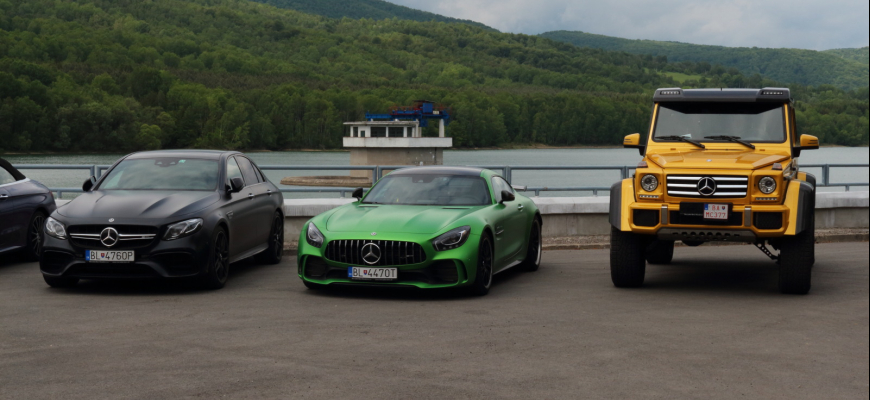 S Mercedes-AMG okolo Slovenska 1. časť