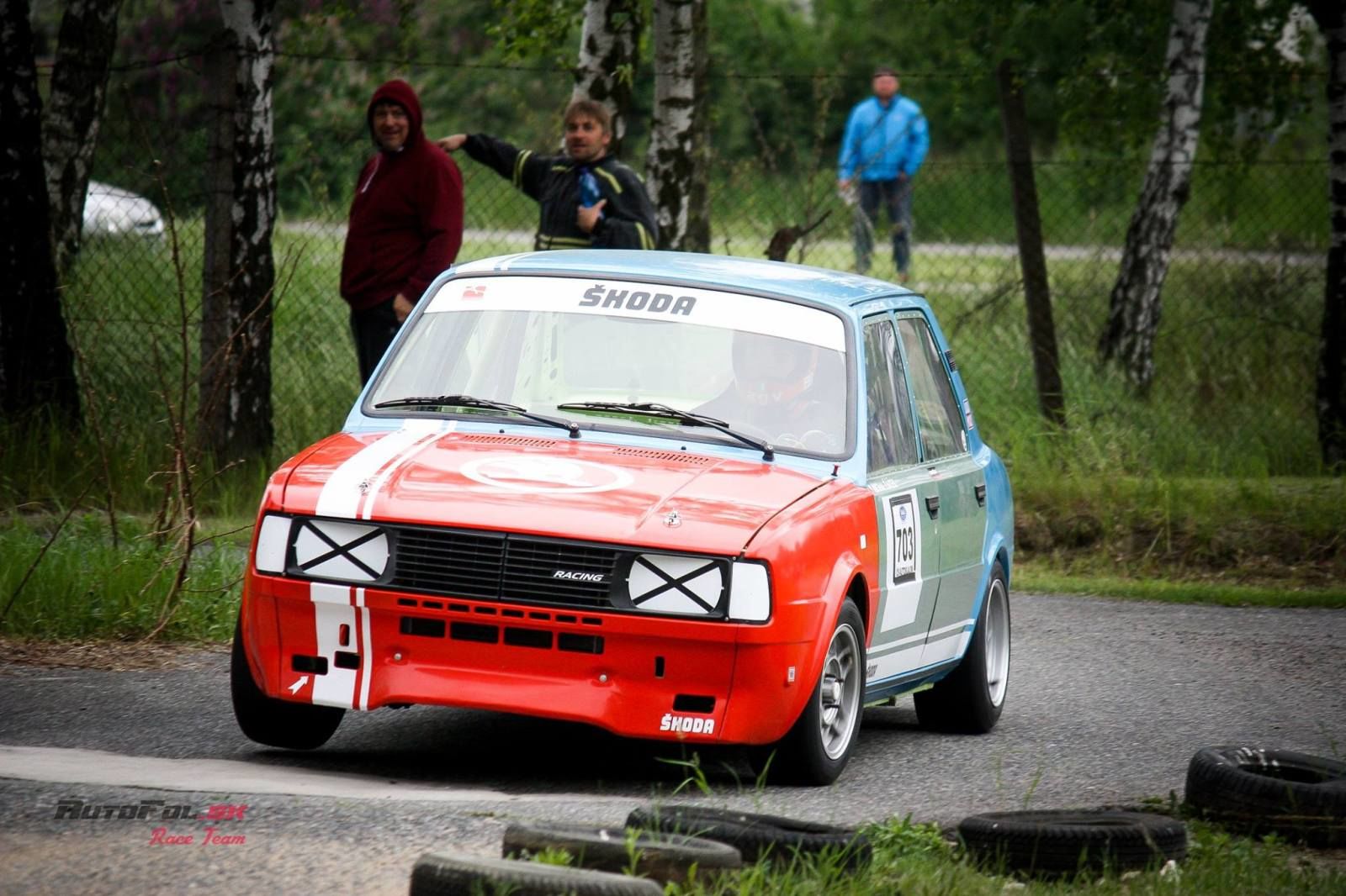 Československý Autoslalom v Hodoníne zaujal technickou traťou