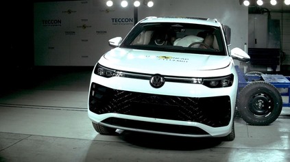 VW TAYRON V EURO NCAP BRAL PÄŤ HVIEZD. PROBLÉMY S BEZPEČNOSŤOU NEMÁ, V DETAILOCH MOHOL BYŤ LEPŠÍ