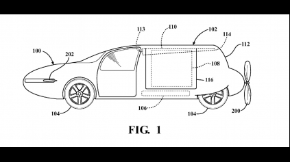 Toyota si dala patentovať trup a krídla pre lietajúce auto