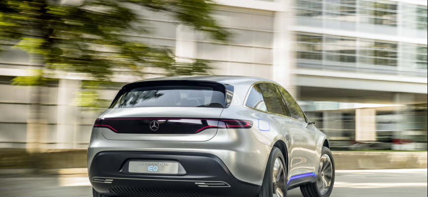 Mercedes ukázal koncept - elektrické SUV. Príde aj nová značka EQ