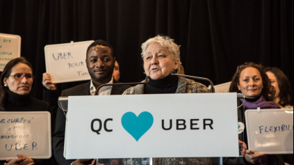 Uber skončí o pár dní asi aj v Quebecu