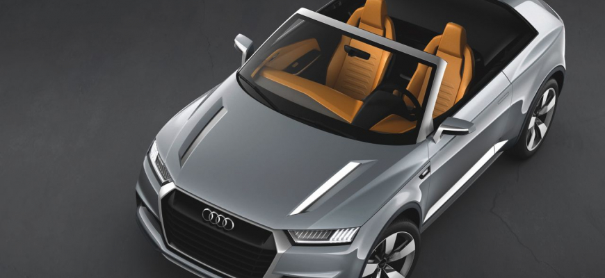 Čo je nové u Audi? Koncept Crosslane Coupé a RS 5 Cabriolet