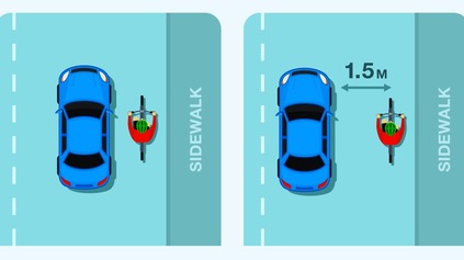 Odstup medzi vozidlom a cyklistom ako na Slovensku. Takto zákon platiť nemôže!