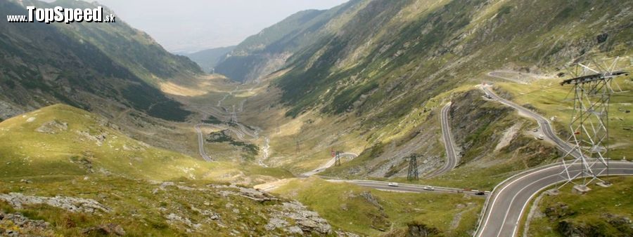 Transfagaras Rumunsko