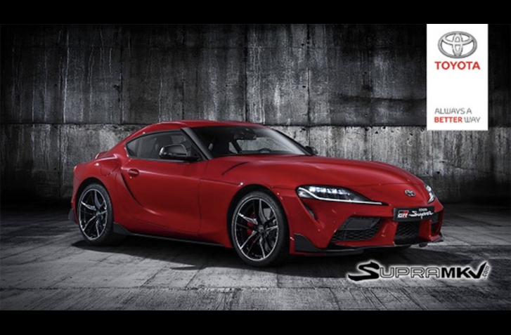 UNIKLI OFICIÁLNE OBRÁZKY TOYOTY SUPRA MKV