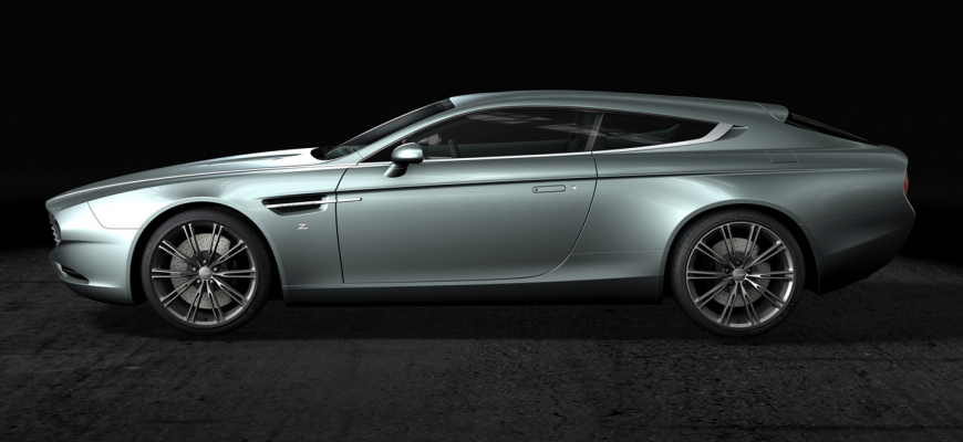 Aston Martin Virage Shooting Brake - Brit s talianskym dizajnom