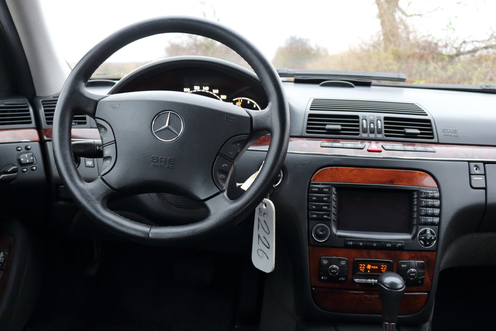 TopSpeed.sk test jazdenky Mercedes triedy S W220