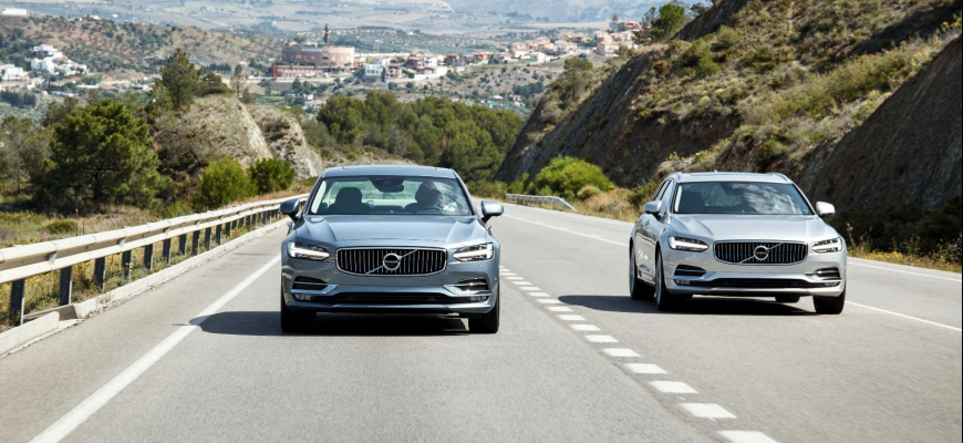 Volvo S90 a V90 sú najlepšie autá na ochranu chodcov