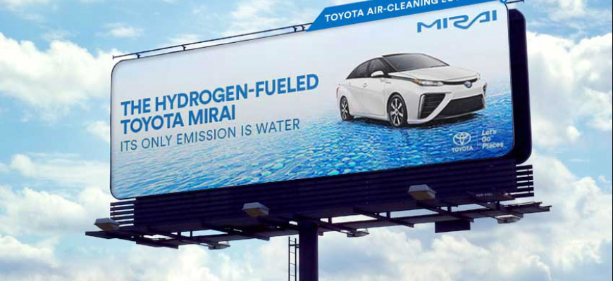 Toyota má billboardy, ktoré čistia vzduch