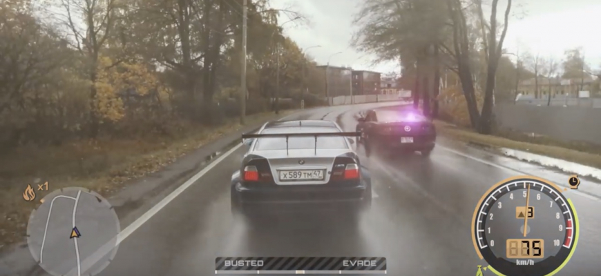 Policajná naháňačka z Need for Speed v reálnom svete s BMW M3 GTR