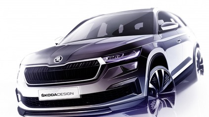 A MÁME HO TU, FABRIKA UKÁZALA PRVÚ SKICU SVOJHO SUV KODIAQ 2022