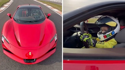 TAK TOTO STE EŠTE NEVIDELI! TROJROČNÝ CHLAPEC DRIFTUJE S 1000-KOŇOVÝM FERRARI SF90 STRADALE