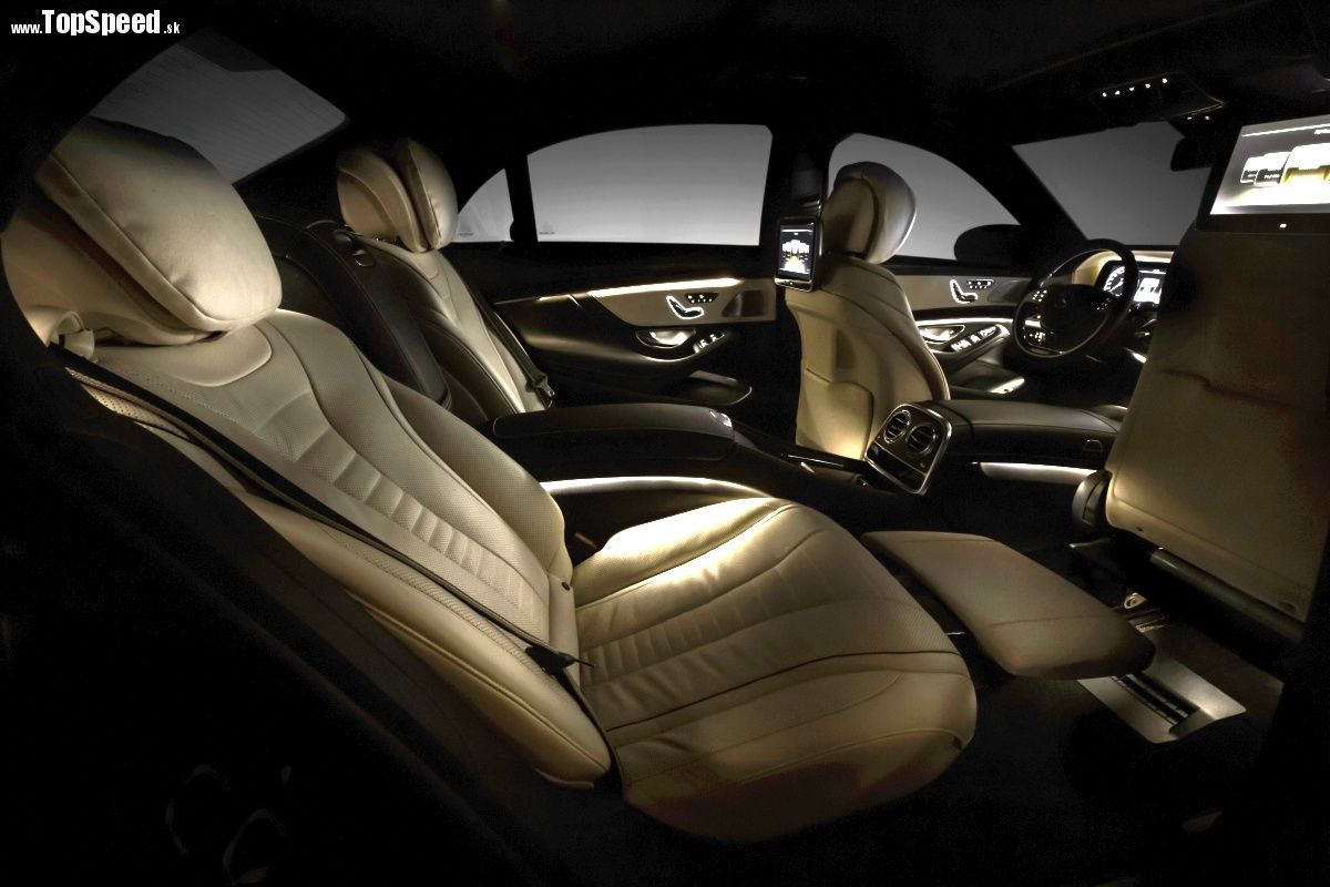 Interiér nového Mercedesu S
