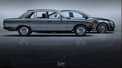 Ako sa zmenil Mercedes triedy E za 40 rokov?