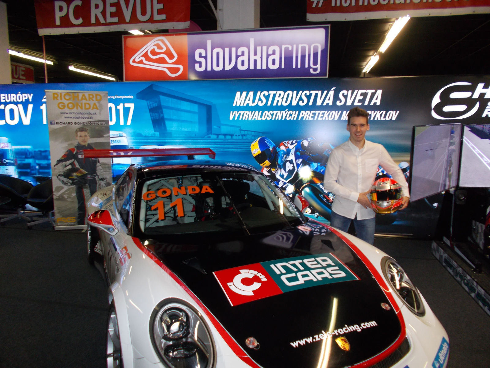 Richard Gonda bude pretekať v prestížnom Porsche Carrera Cupe