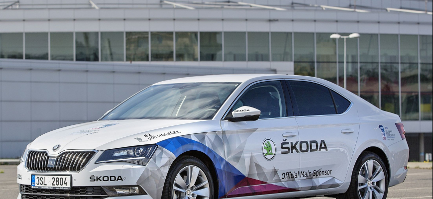 Škoda Superb je vlajkovou loďou MS v hokeji 2015