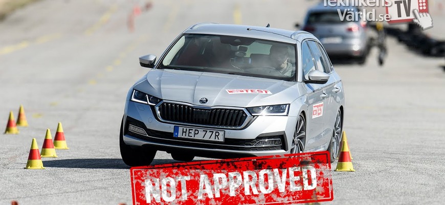 Škoda má problém. Jej novinky nezvládajú losí test