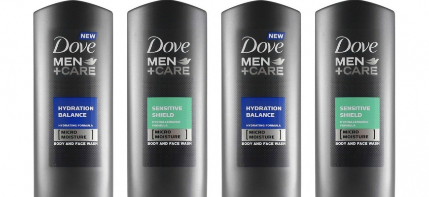 Hráme o 3 sety sprchových gélov Dove Men+Care