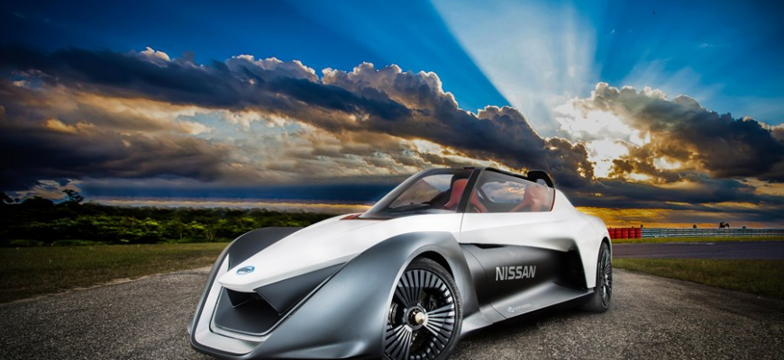 Nissan BladeGlider je netradičný koncept športového elektromobilu