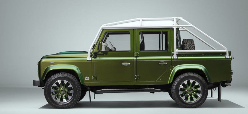Starý Defender nekončí, dokonca sa ďalej množí. JLR pridáva nové karosérie s motorom V8