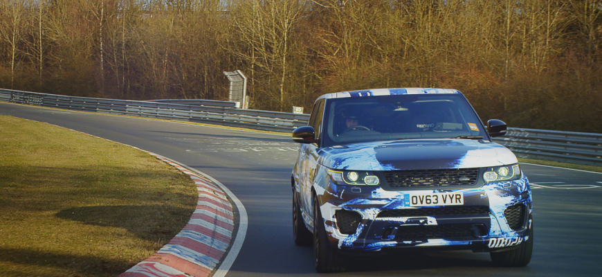 Range Rover Sport stanovil na Nordschleife rekord pre SUV