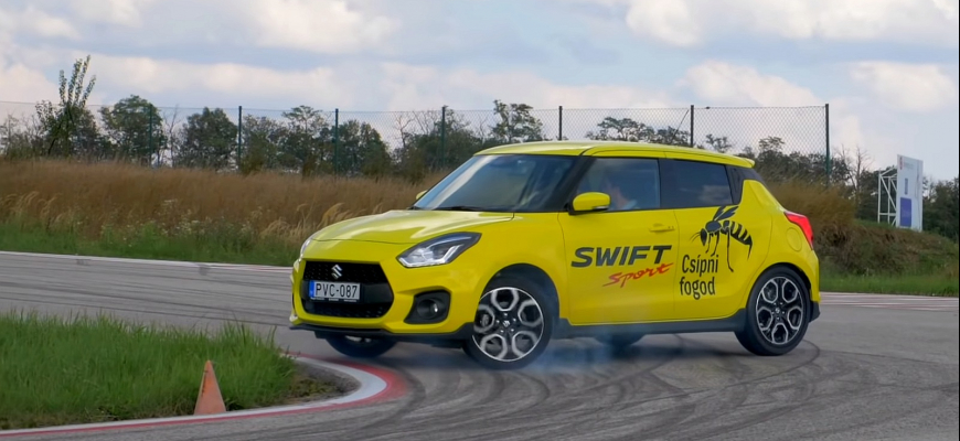 Suzuki Swift Sport Drift?! Presne tak, s pomocou návlekov EasyDrift