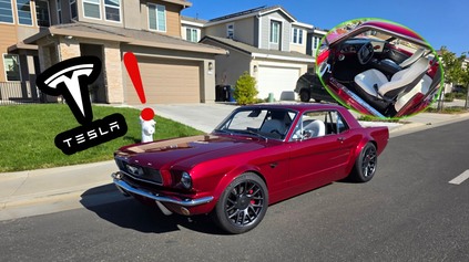 ČO MAJÚ SPOLOČNÉ TESLA A MUSTANG? VYZERA TO, ŽE VIAC, NEŽ SA MÔŽE ZDAŤ!