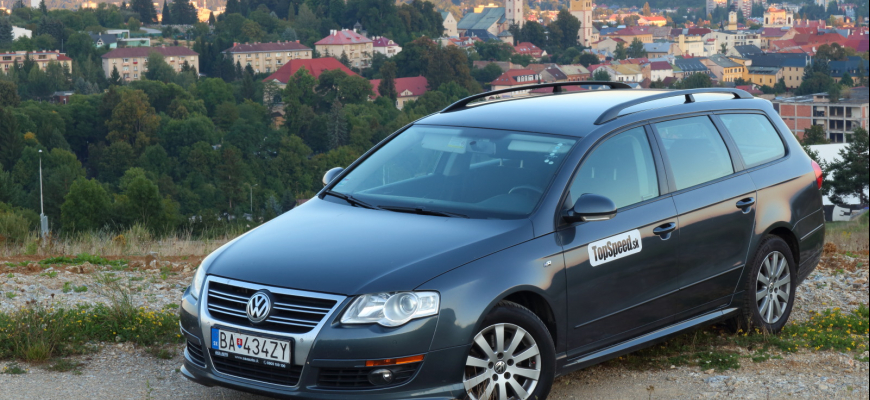 Test jazdenky Volkswagen Passat B6 (2005 - 2010)