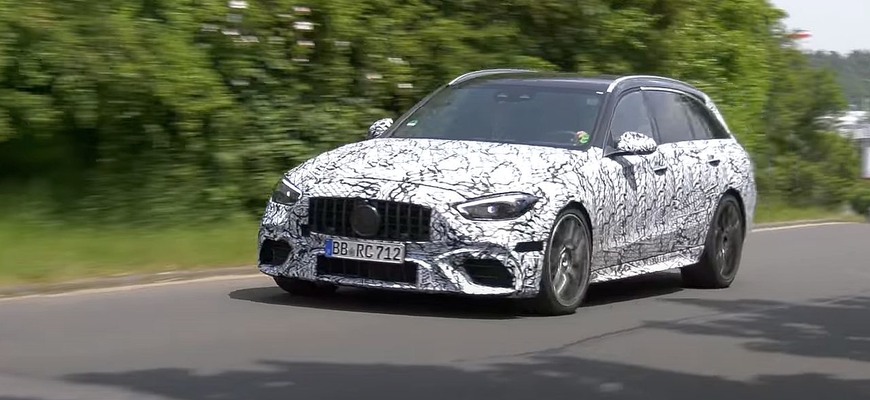 Vypočujte si nový hybridný Mercedes AMG C 63. Nürburgring zažil už aj lepší koncert