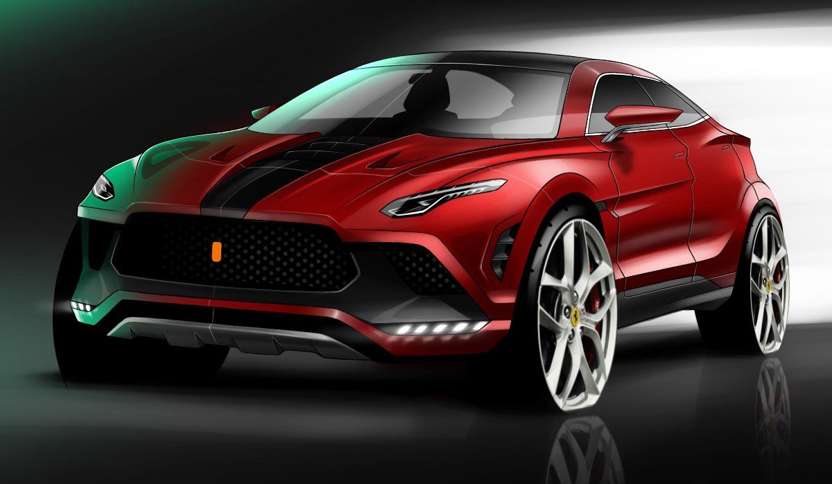 Ferrari Purosangue SUV: rendery pomaly prichádzajú