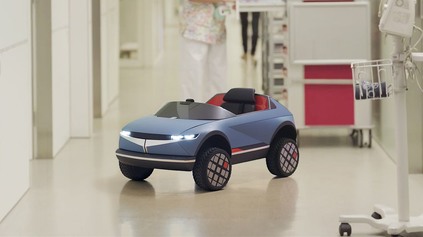 Krásna myšlienka Hyundaiu. Vytvorili mini elektromobil, ktorý pomáha deťom pri liečbe