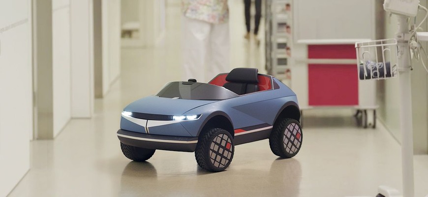 Krásna myšlienka Hyundaiu. Vytvorili mini elektromobil, ktorý pomáha deťom pri liečbe