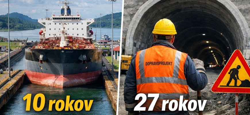 Tunel Višňové stavali 3x dlhšie, než Panamský prieplav. Komplikovaný terén? Nie, vizitka vlády