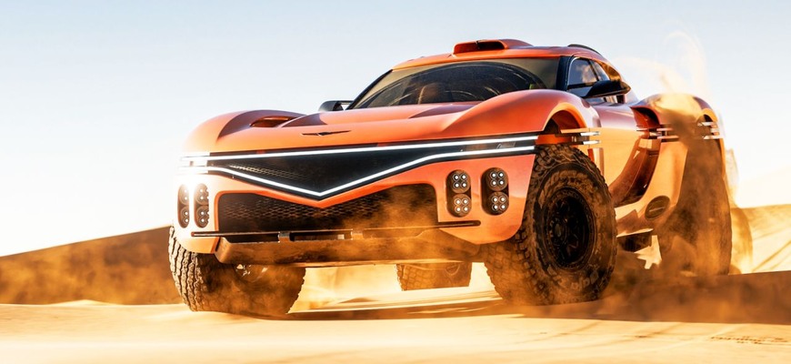 Nový osemvalcový koncept Genesis X Skorpio oficiálne: superšport do terénu hľadá nové cesty