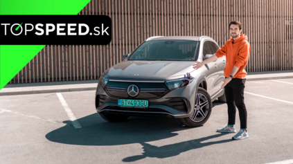 Prvá jazda Mercedes EQA 250 - najmenší a najdostupnejší elektrický medveď