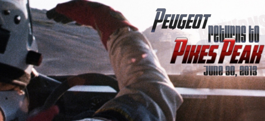 Peugeot hlási návrat na Pikes Peak so Sebastienom Loebom za volantom!