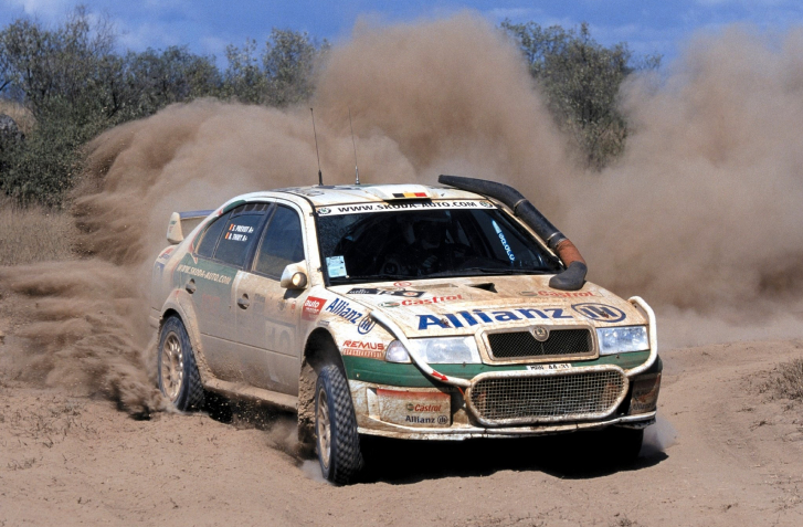 ŠKODA OCTAVIA WRC OSLAVUJE 20 ROKOV