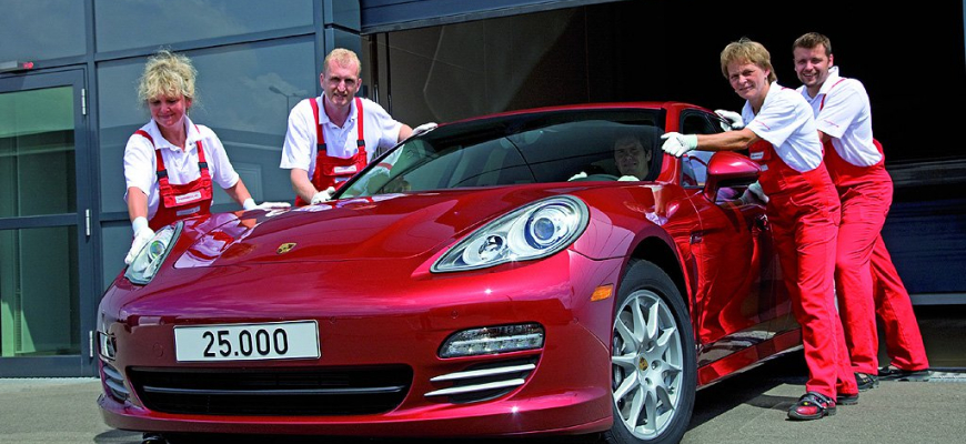 Porsche Panamera: vyrobených 25,000 kusov!