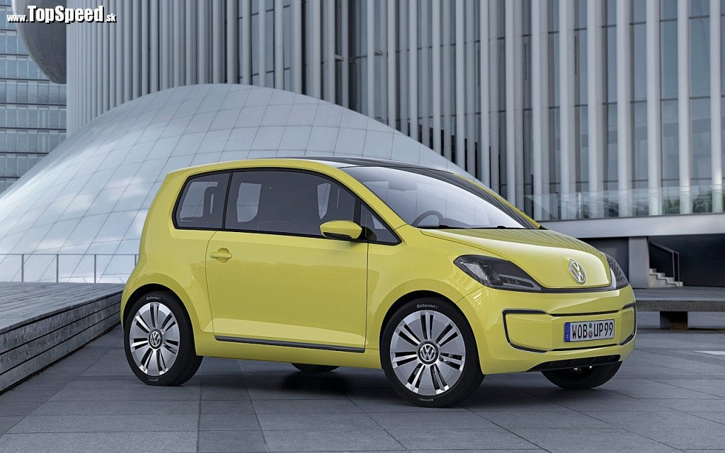 Na obrázku je VW UP, ktorého koncept mal premiéru na autosalóne Frankfurt 2009.