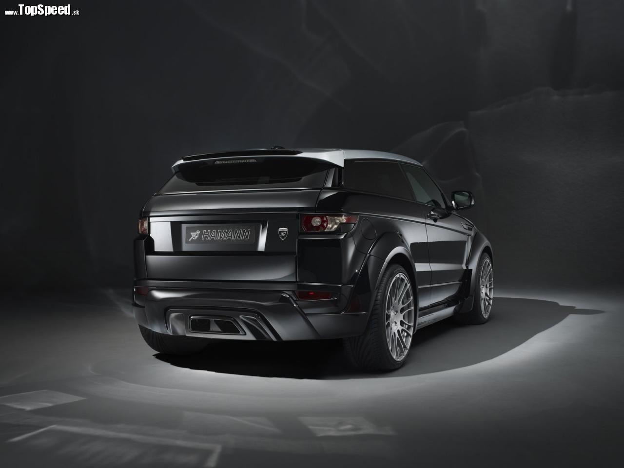 Range Rover Evoque išiel k zemi o 30 mm. Hamann myslel na dizajn, výkon aj jazdné vlastnosti.