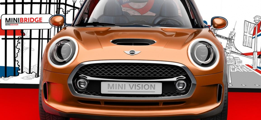 Si to ty, nové Mini? Asi áno, odkazuje Mini Vision Concept