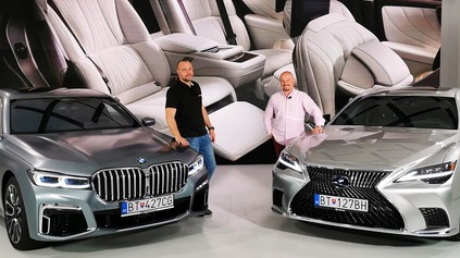 POROVNANIE BMW 740LD A LEXUS LS500H - KEĎ DVAJA ROBIA TO ISTÉ...