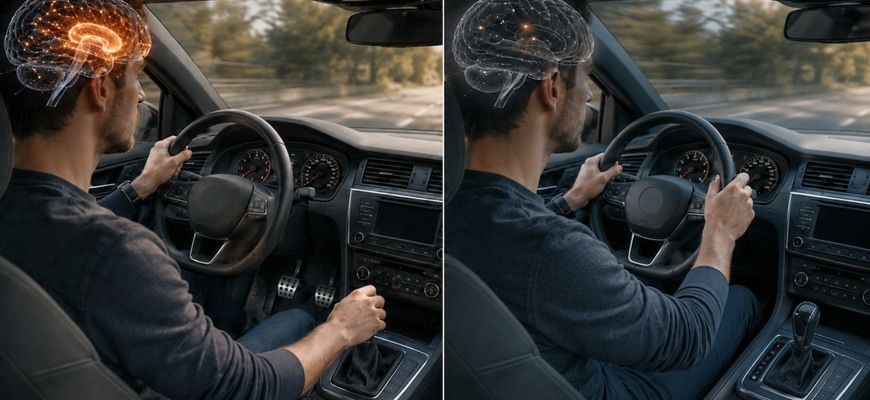 Manuál trénuje mozog? Automat vraj necháva časť mozgu zakrpatieť