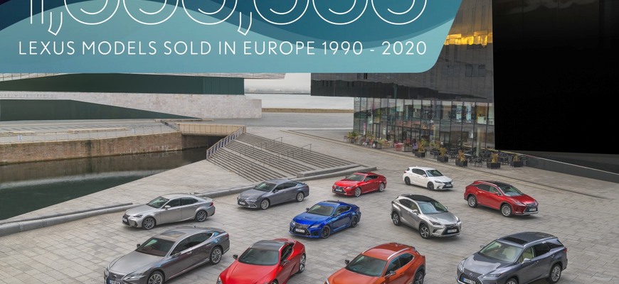 Aj keď ide svojou cestou, Lexus v Európe predal už milión áut