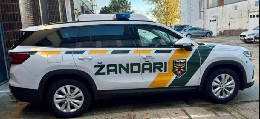 Žandáre či šandáre? Nové žandárske autá deklarujú novú silovú zložku Slovenska